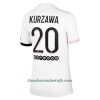 Camiseta de fútbol Paris Saint-Germain Layvin Kurzawa 20 Segunda Equipación 2021/22 - Hombre